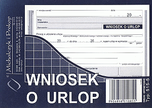 Wniosek o urlop 515-5